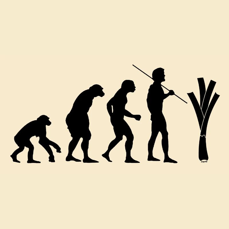 Evolution of the leek