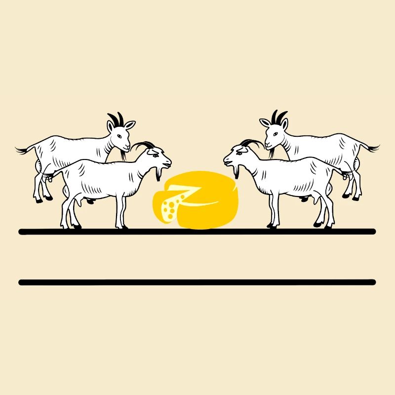 Vier Ziegen