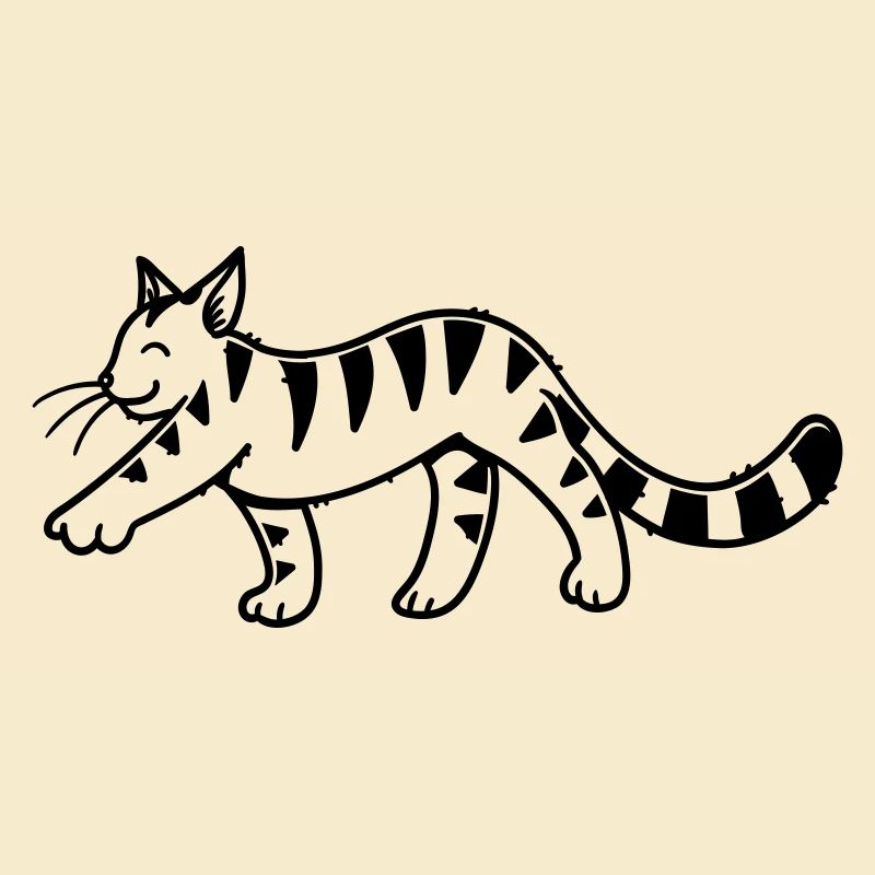 Chaton de dessin animé