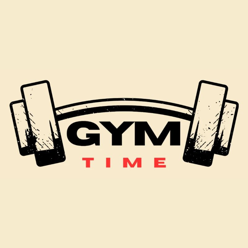 Gym Time Textdesign