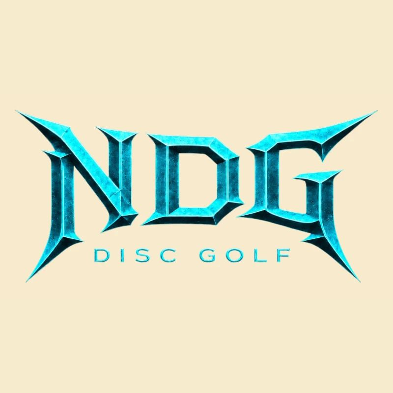 NDG Disc Golf Eislogo-Licht