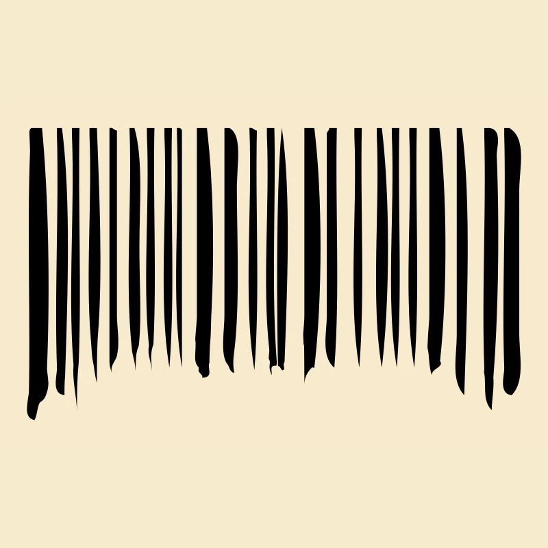 Barcode Strokes Lines Scribbled Barcode Scan
