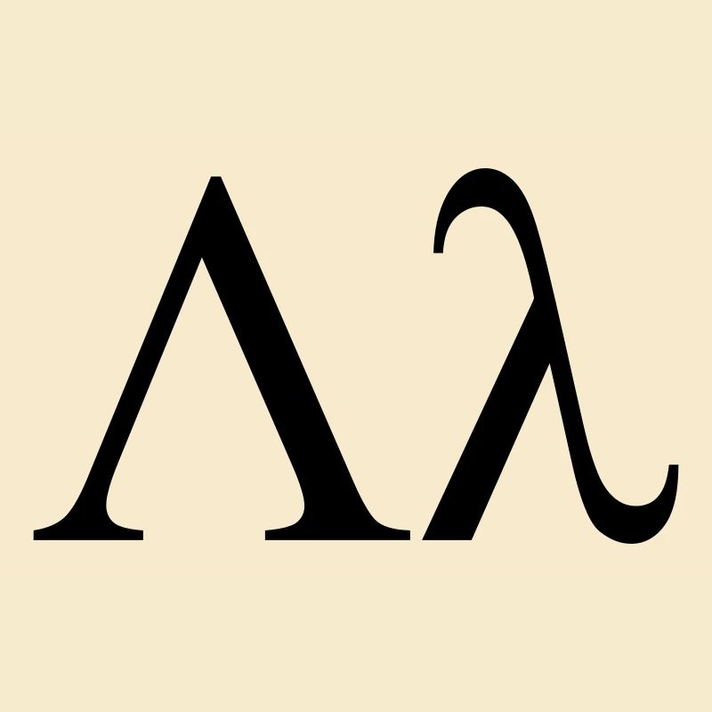 Lambda griechischen Buchstaben Bruderschaft von