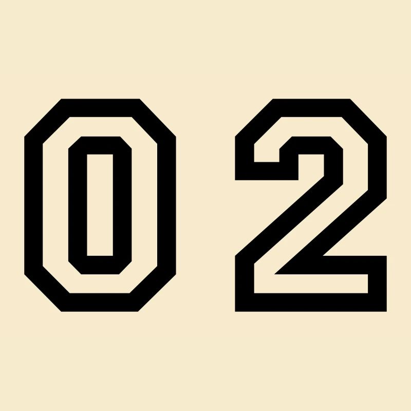 Nummer - 02 - null zwei