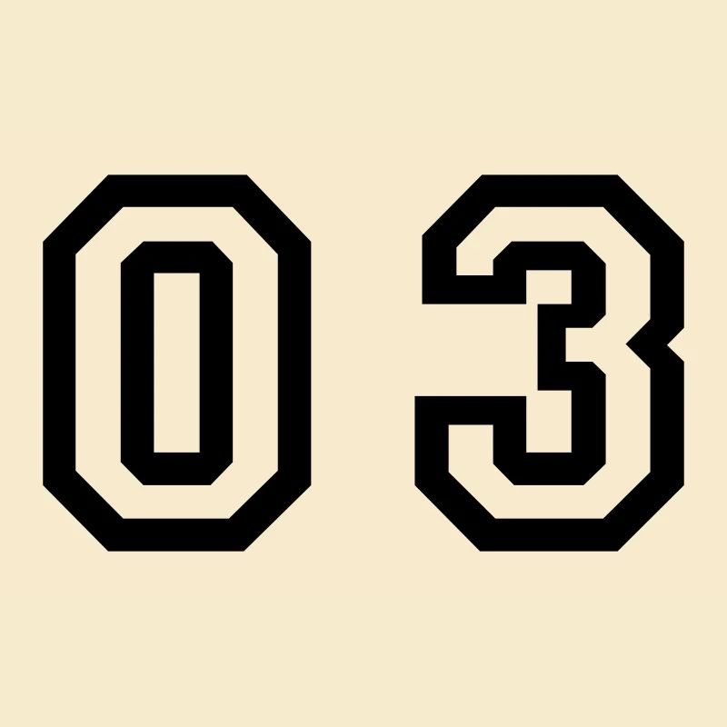 Nummer - 03 - null drei