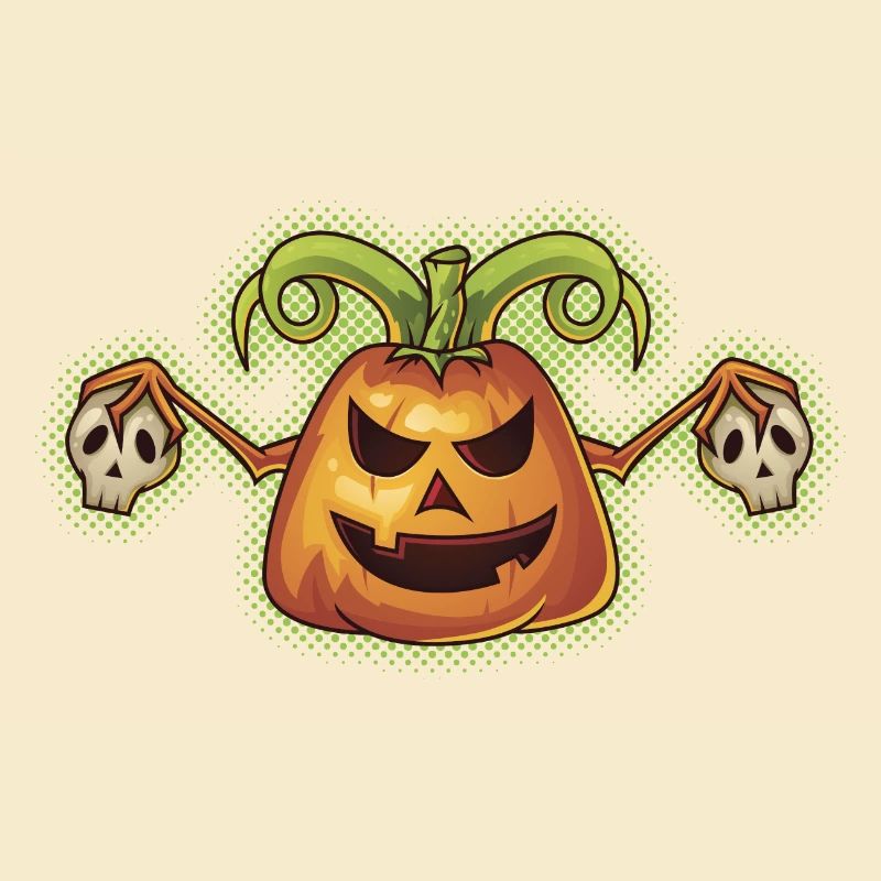 Halloween Evil Scary Pumpkin
