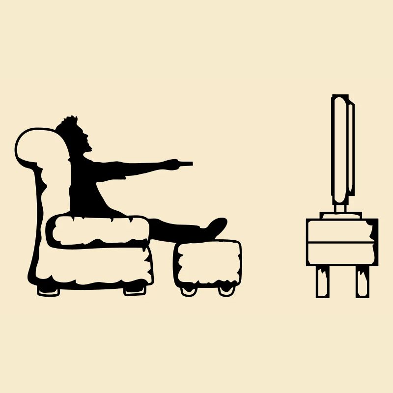 Toggle flat screen tv remote control