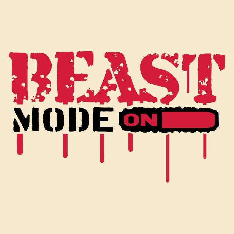 Beast Mode On An Blut Graffit