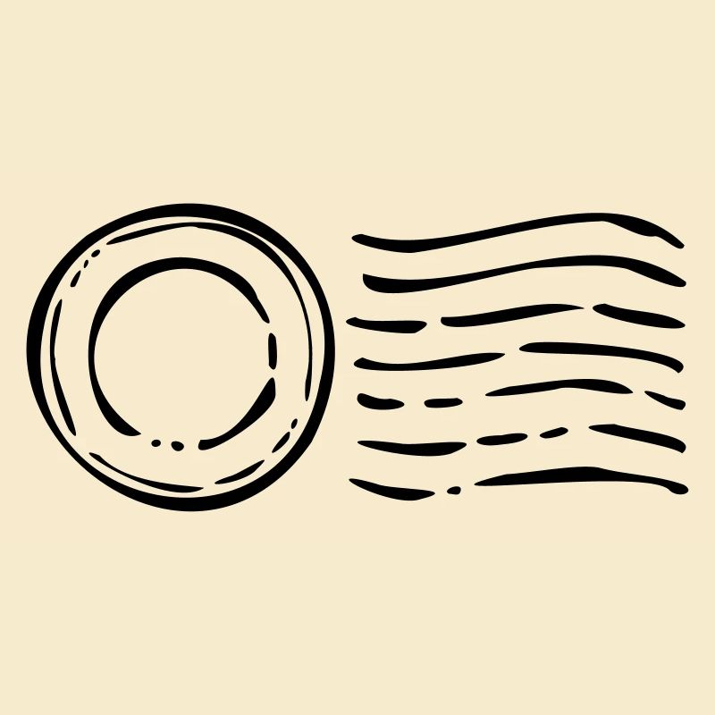 Postmark post stamp Cachet de la poste