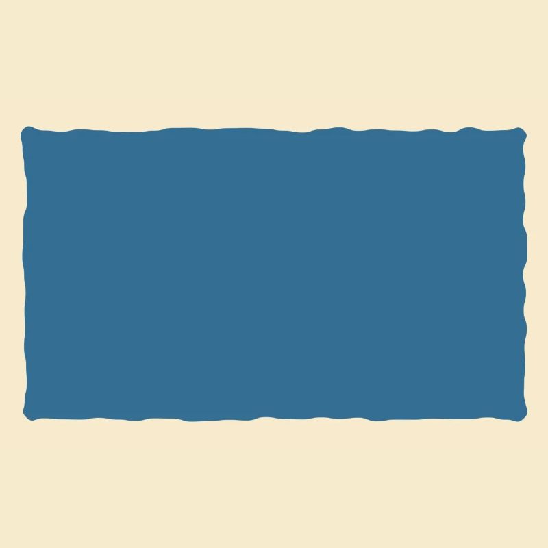 Cherry - rectangle blue
