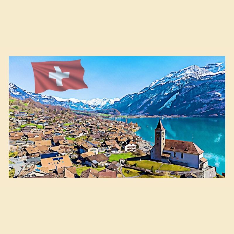 Brienz, Schweiz.
