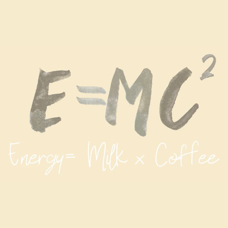 E MC2 Energy Physics Science Saying Font