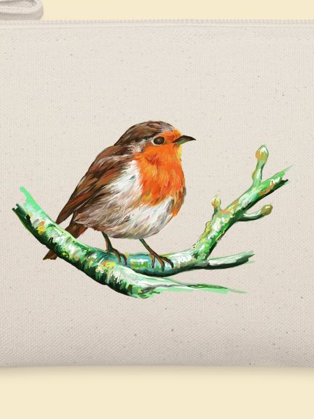 Vogel - Rot Kehle