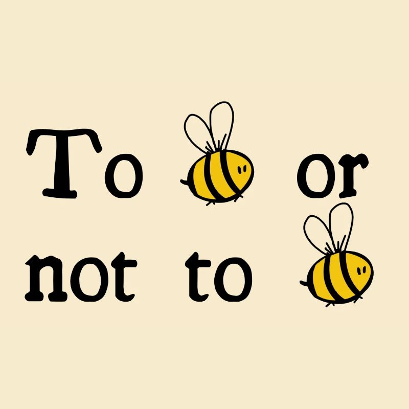 Bienen sein oder nicht Bienen