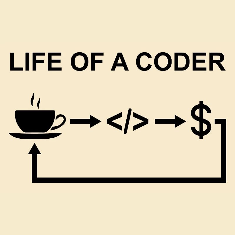Life Of A Coder Software Developer Programmer Nerd