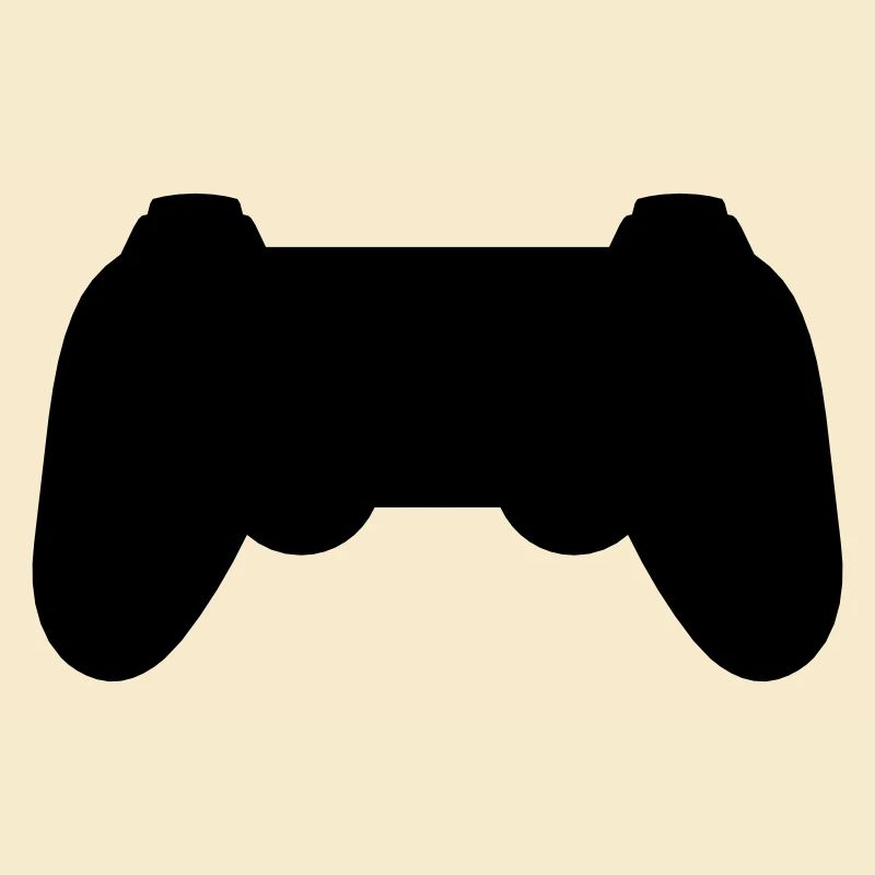 Silhouette Konsole Retro Controller