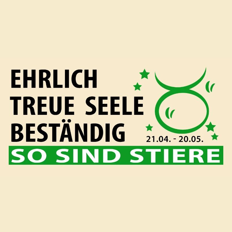 Sternzeichen Stier - Eigenschaften