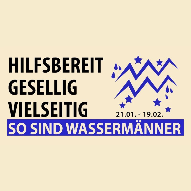 Sternzeichen Wassermann - Eigenschaften