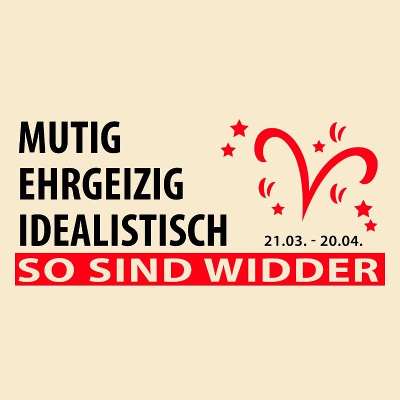 Sternzeichen Widder - Eigenschaften