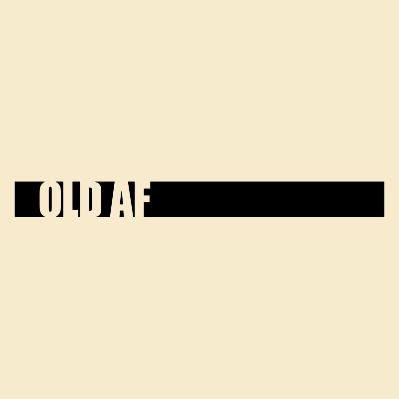 old AF Text Logo
