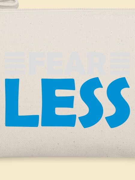 fearless Text Zitat Design