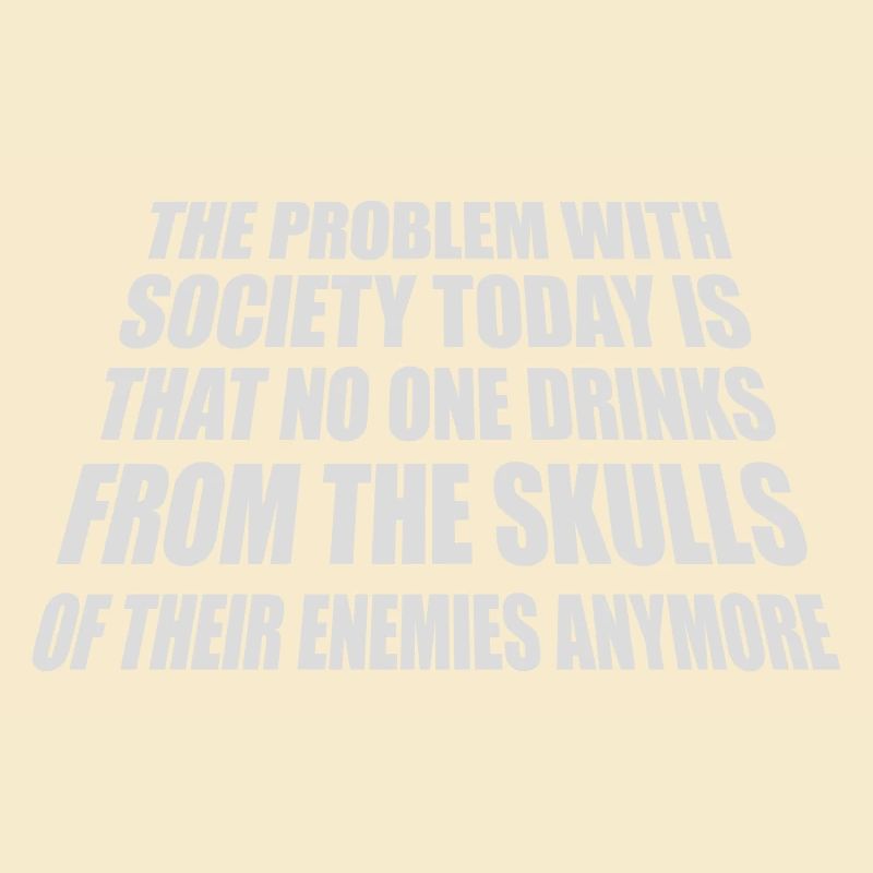 drinks from enemies skulls