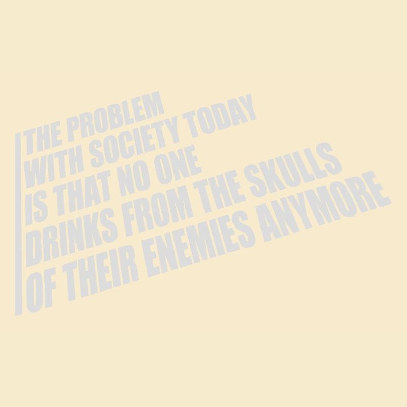 drinks from enemies skulls