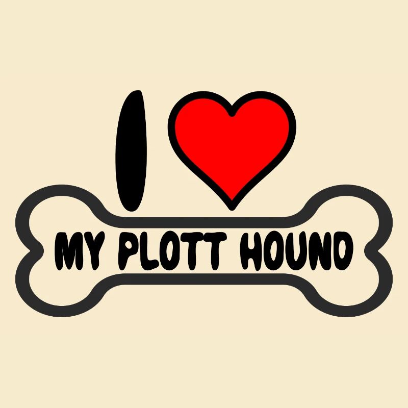 Plott Hound Plotthound Maman j’aime mon
