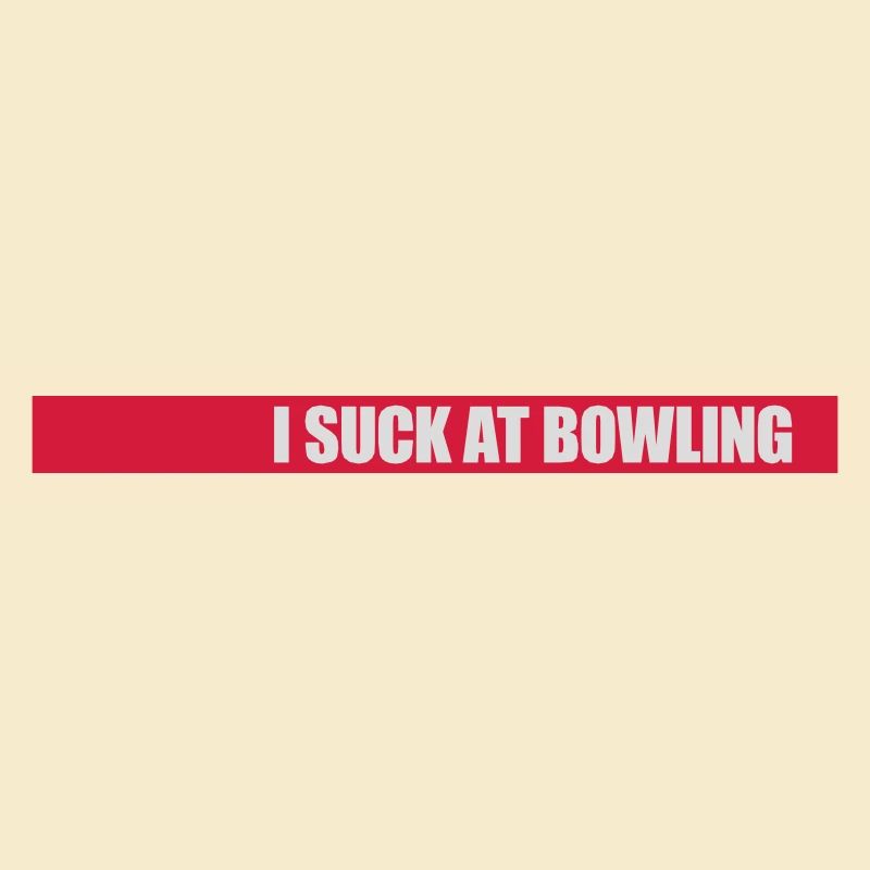 I suck at bowling