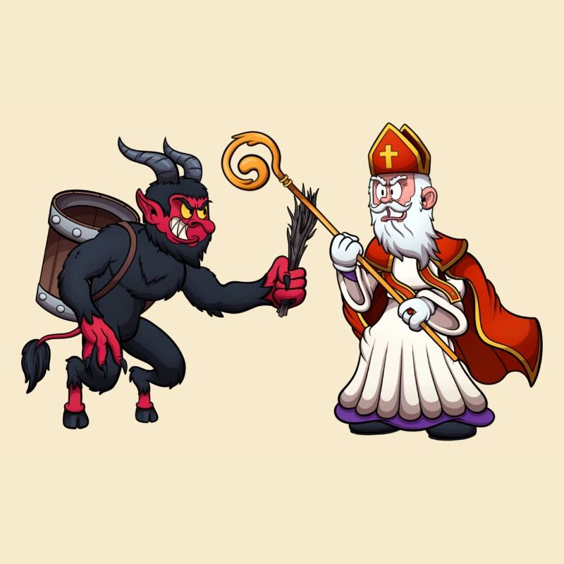Saint Nicolas VS Krampus