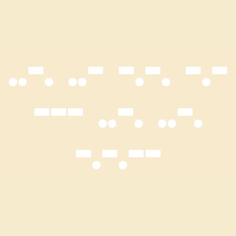 F*** off! In Morse Code