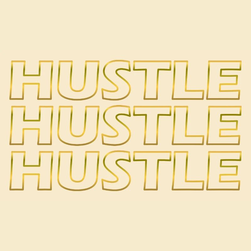 Hustle Hustle Hustle Umrandung