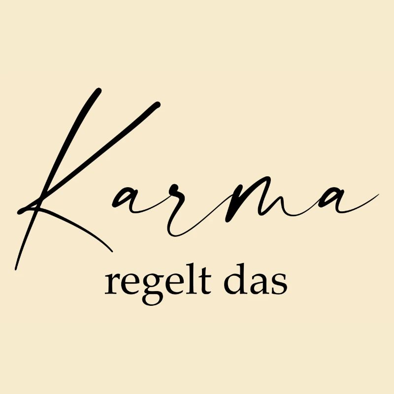 Karma regelt das