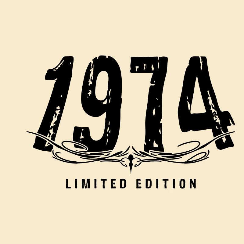 1974 ÉDITION LIMITÉE décorée | Graphique vectoriel