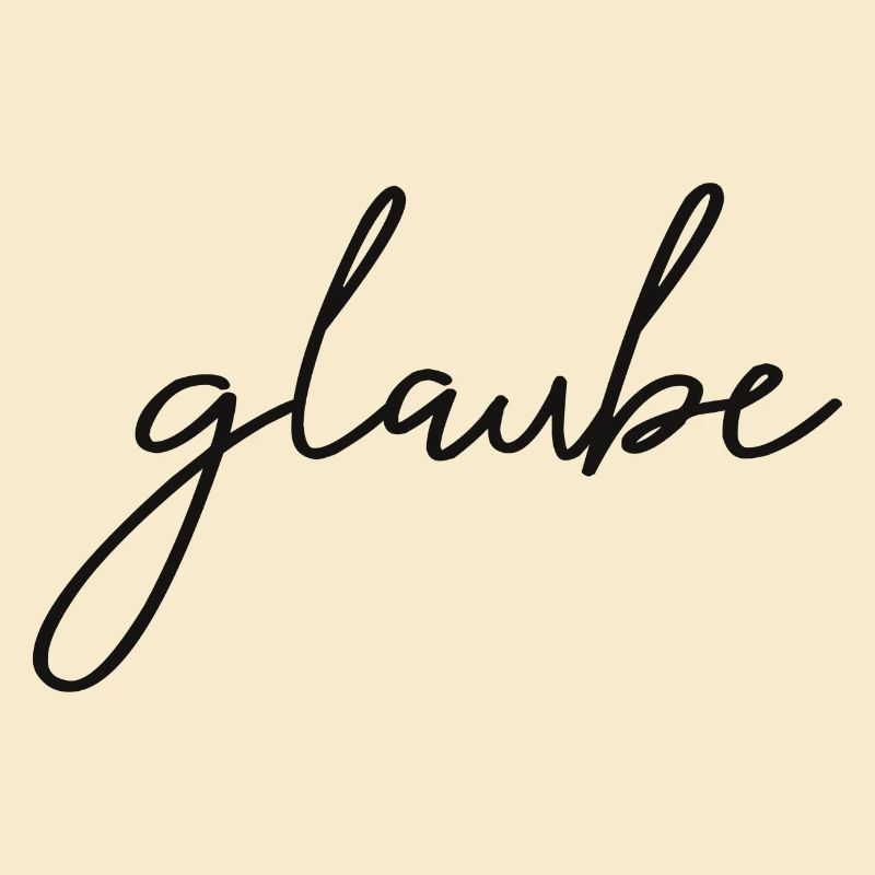 glaube - an dich