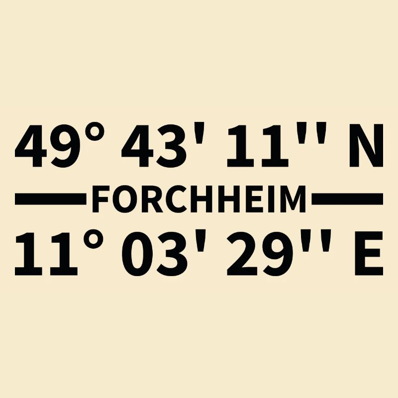 Forchheim coordinates