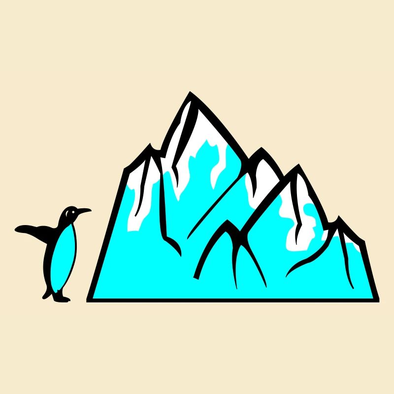 Pinguin Eisberg