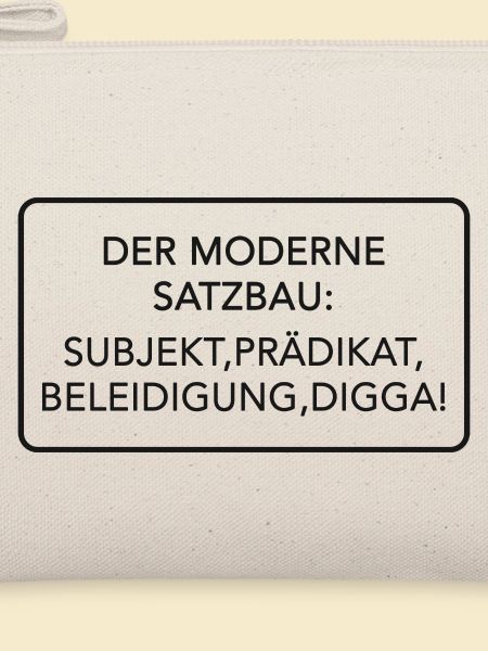 Der moderne Satzbau