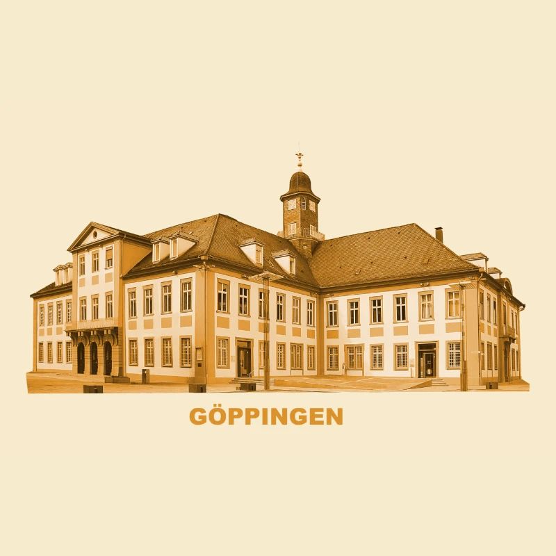Hôtel de ville de Göppingen Bade-Wurtemberg