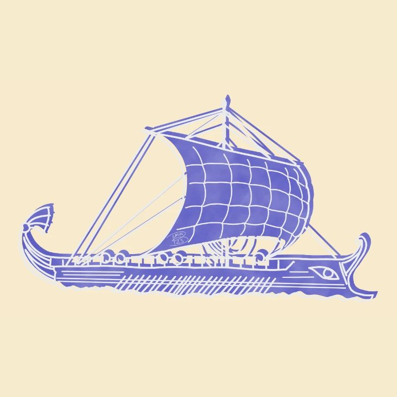 « Argo », Boho Line Art Design, série « Grèce »