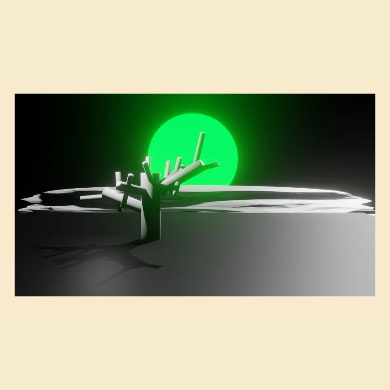 Sonne und Baum