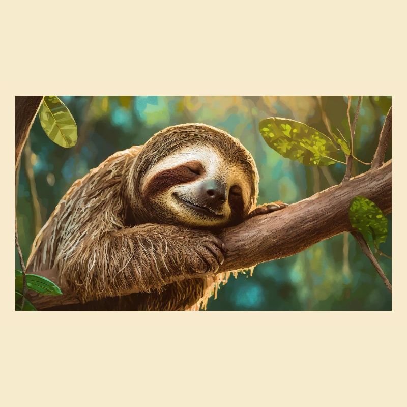 Cute animals chilling – sloth