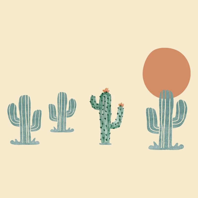 Boho Cactus