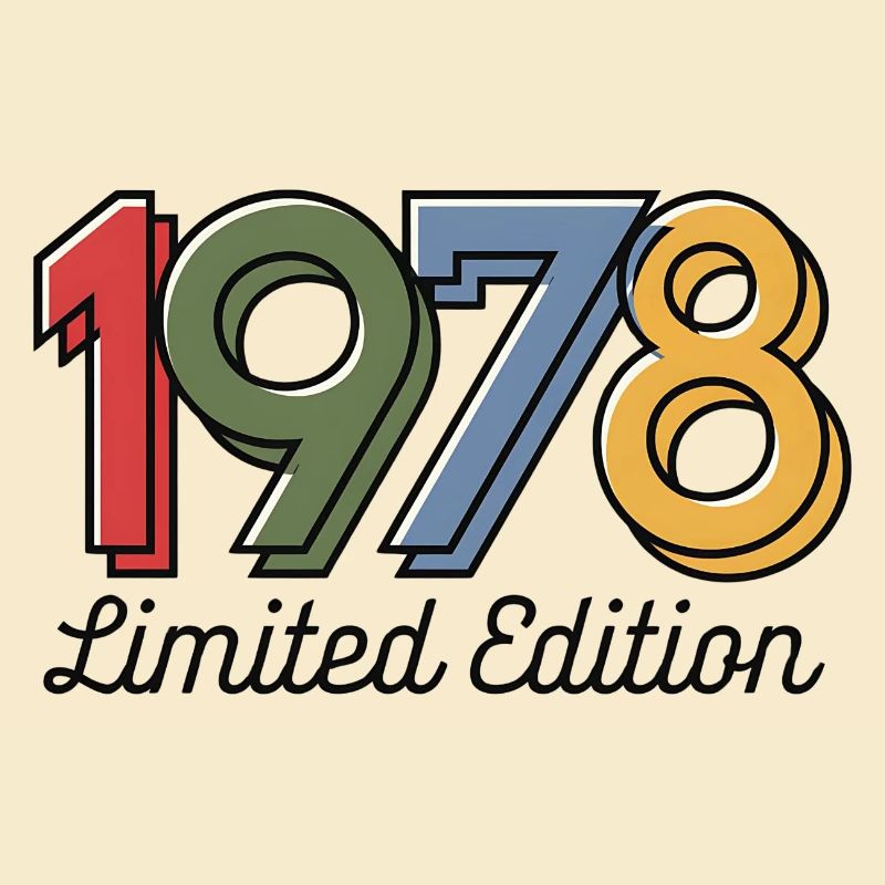 Vintage 1978 limited edition