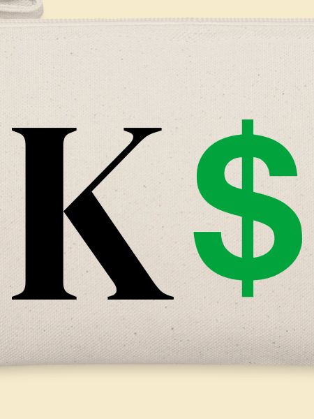 Buchstabe k Dollar