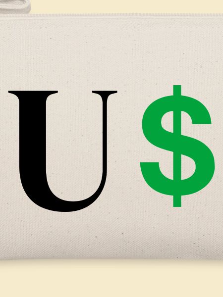 Buchstabe u Dollar
