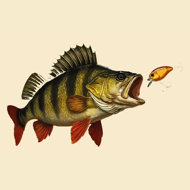 Perch at the Bite – Predatory Fish & Wobbler Design