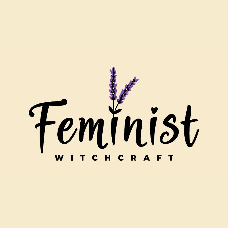 Halloween witch saying with lavender