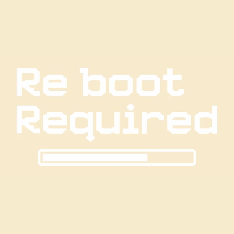 Redémarrage requis - Style de jeu rétro