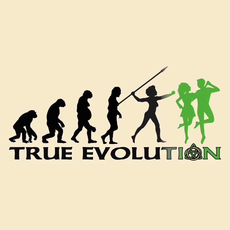 Evolution towards traditional Irish dance
